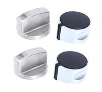 POPETPOP 4pièces Bouton De Cuisinière à Gaz Rotatif Métal De Brûleur Bouton De Commande Pour Gazinière