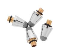 POPETPOP 4pièces Embouts De Rechange pour Stylo Capacitif à Filetage Externe Pointes Résistantes Tissu Conducteur Argenté pour Écran Tactile Kit De Faciles à Installer Et Durables