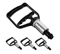 POPETPOP 4pièces Pompe à Ventouses Pompe à Vide Manuelle Appareil De Massage à Air Comprimé De Rechange Pour Kits De Ventouses Outils De Relaxation Corporelle