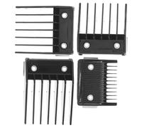 POPETPOP 4pièces Sabots De Tondeuse Acier Inoxydable Guides De Coupe Précis Et Système De Butée à Boucle Pour Tondeuses Cheveux Professionnelles Accessoires Pratiques Pour Coiffure à Domici