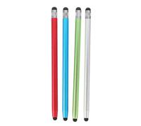 POPETPOP 4pièces Stylet Capacitif Double Face pour Tablette Stylet Tactile avec Pointe Silicone Résistante Accessoire De Dessin Et Prise De Notes pour Écran Sensible