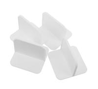 POPETPOP 4pièces Support Anti-basculement Pour Armoire Fixation Murale Sans Outil Sangle De Sécurité Pour Meubles Blanc Lot De Installation Facile