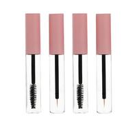 POPETPOP 4pièces Tube de Mascara Vide Rechargeable pour Cils Flacon Pratique et Étanche Lot de Tubes Vides Compacts Couleur Aléatoire
