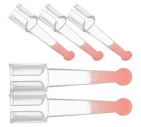POPETPOP 5 Embouts de Cuillère D'oreille en PC Transparent Confortables et Pratiques 5pcs pour Extraction Visible du Cérumen Adaptés aux Adultes