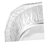 POPETPOP 5 ensembles Set de Pots Papier Aluminium avec Couvercle pour Barbecue et Camping Récipients Alimentaires Jetables Résistants et Empilables pour Cuisson et Chauffage Plein Air