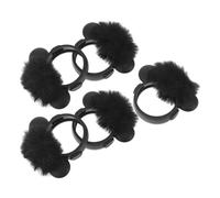 POPETPOP 5 Pièces Bonnettes Fourrure Anti-vent pour Micro-cravate Du Bruit Protection Poussière et Humidité Compatible Plupart des Micros Lavalier