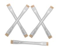 POPETPOP 5 Pièces Brosse de Nettoyage Mobile Double Tête à Poils Durs Antistatique Brosse Résistante pour Carte Mère de Téléphone Entretien Électronique Précis