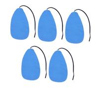 POPETPOP 5 Pièces Chiffon de Nettoyage pour Instruments à Vent, | Velours Artificiel, Bords Renforcés, Usage en Coulisse et Salles de ntretien Interne
