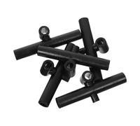 POPETPOP 5 Pièces D’Assemblage de Cerf-Volant Plastique Noir, Kit DIY | Léger, Installation Facile, Compatibilité Polyvalente, Articulations pour Structure, Usage Extérieur, Maniabilité Accrue