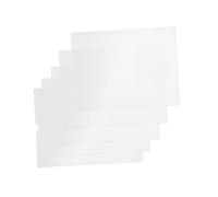POPETPOP 5 Pièces de Couvertures de Protection en Pvc Transparent pour Licences Commerciales et Certifications, Protège Documents, Gain de Place, Housses Pratiques pour Bureau