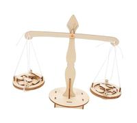 POPETPOP 5 Pièces Kit DIY Balance Scale Model Toy for Science Experiment Set with Complete Materials for Early Stem Education and Family Scientific Exploration