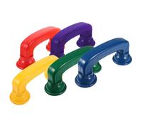 POPETPOP 5 pièces Lot de Jouets Téléphone à Chuchotement Plastique pour Tout-Petits Éducatif Apprentissage Lecture Améliore la Reconnaissance des Couleurs Coordination Main-œil