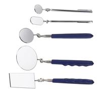 POPETPOP 5 Pièces Miroir D'inspection Télescopique Inoxydable Acier pour