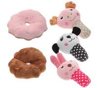 POPETPOP 5 Pièces Qui couine pour Chien kit de toilettage pour Chien Tapis Pipi pour Chien Jouets pour Chiens Qui couinent en Peluche Chien Jouets Qui couinent pour Chiot