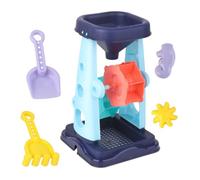 POPETPOP 5 pièces Set de Jouets de Sable pour Garçon Fille Kit Créatif avec Sablier Pelle et Accessoires Colorés Plage Piscine et Bac à Sable pour Tout-Petits Couleur Couleur Aléatoire