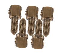POPETPOP 5 Pièces Vis Métal pour Archet de Violon et Violoncelle Fixation Stable Réglage Rapide Accessoires de Réparation pour Violon Alto et Violoncelle