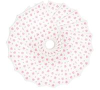 POPETPOP 50 Feuilles de Papier Alimentaire pour Cuisson et Emballage Sandwich Burger, Papier Cuisson Fiable et Sûr Motif Délicat de Roses Fraîches