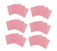 POPETPOP 50 feuilles Papier Alimentaire Graisse de Food Wrap Résistantes à Huile pour Sandwichs Hamburgers et Pâtisseries Usage Familial et Professionnel