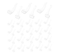 POPETPOP 50 Paires Crochets Oreille Silicone pour Lunettes Antidérapants et Confortables Maintien Sécurisé Derrière Oreille pour Usage Quotidien et Activités