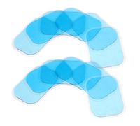 POPETPOP 50 Patchs de Gel Collant pour Stimulateur Abdominal, Coussinet en Gel Conducteur Haute Performance, Maintient la Peau Sèche, Rechange Portable pour Entraîneur Abdominal