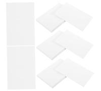 POPETPOP 50 pièces Cartes Blanches Papier Cartonné Épais pour Prise de Notes Flashcards Détude DIY Cartes Message Personnalisables