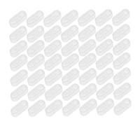 POPETPOP 50 pièces Connecteurs de Chaîne à Billes pour Stores Verticaux Romains Clips Transparent Rechange Facile à Installer pour Chaînes de Stores Enrouleurs
