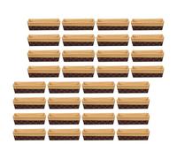 POPETPOP 50 Pièces Moule à Cake Rectangulaire en Papier Ondulé, Café | Usage Unique Hygiénique, Structure Stable pour Pains et Gâteaux, Congélable, pour Restauration et Café