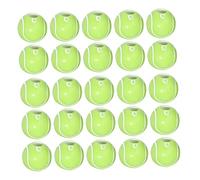 POPETPOP 50 pièces Perles Rondes Tennis pour Bracelet DIY Perles Spacer pour Bijoux Sport Créatifs