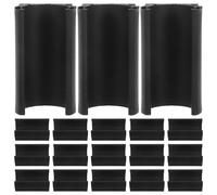 POPETPOP 50 Pièces U-Shaped Chair Leg Caps Protectors Anti-Slip Plastic Floor Pads for Furniture Legs Stool Table Trampoline Noise Reduction and Floor Scratch Prevention