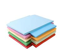POPETPOP 500 pièces Papier Origami Coloré Mix Couleurs pour Garçon Fille Bricolage Décoration DIY Activités Manuelles École