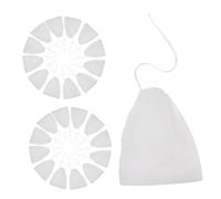 POPETPOP 500 Pièces Sachets réutilisables pour épices et thé avec cordon serré filtres fins pour infusions de lait végétal et macération