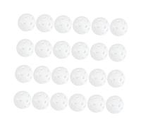 POPETPOP 50pièces Creuse pour Entraînement Balls Plastiques pour Pratique Intérieur Et Extérieur Accessoires De Golf pour Driving Range Et Swing Training