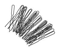 POPETPOP 50pièces Pics à Cheveux Forme De u Fourchettes Pour Chignons Accessoires Métalliques Pour Cheveux Pinces Minimalistes Pour Femmes