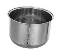 POPETPOP 5L Cuve Intérieure pour Cuiseur À Riz : Revêtement De Cuisson De Rechange en Acier Inoxydable 5 l - Surface Antiadhésive Facile À Nettoyer pour Les Besoins De Cuisson Quotidiens