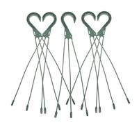 POPETPOP 5pièces Chaînes De Suspension pour Plantes avec Support Suspendu pour Pots De Lanternes Et Mangeoires à Oiseaux Accessoire De Jardin Pratique