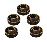 POPETPOP 5pièces Couvercle De Petit Brûleur Pour Cuisinière à Gaz Lot De Couvercles De Brûleur Compatible Avec Divers Modèles De Cuisinières Protection Pour Petit Feu Facile à Ranger