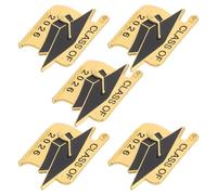 POPETPOP 5pièces Épinglettes de Fin Études Insignes Email Broches de Remise de Diplômes pour Cadeaux Élèves et Décorations de Graduation