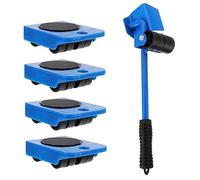 POPETPOP 5pièces Kit De Lavage De Meuble pour Charges Lourdes Curseur De Déplacement De Meubles Tige De Lavage De Ensemble De Outils pour Maison Bureau Garage
