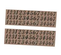 POPETPOP 6 feuilles Lot de Autocollants Notes Tambour Languette Éthéré Outil Pratique pour Apprentissage Rapide Débutants