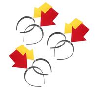 POPETPOP 6 pièces Bandeaux Flèche pour Anniversaire Accessoires Coiffure Originaux et Décorations Fête Serre-tête Arrow Hairband Cosplay Lot Bulk pour Fille Design Unique