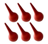 POPETPOP 6 pièces Bulb Syringe For Nose And Ear Wax Removal Easy To Squeeze Rubber Ear Cleaner With Narrow Tip Detachable