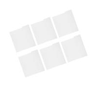 POPETPOP 6 pièces Intercalaires pour Disques Vinyles Séparateurs Écrits pour Rangement Albums Vinyl Cartes de Classification DIY pour Amateurs de Musique et Collectionneurs