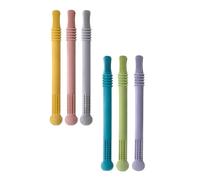 POPETPOP 6 pièces Jouets de Dentition Creux Silicone Né Molaire Souple et Élastique Accessoire Anti-douleur pour Garçon Fille Couleurs Aléatoires Couleur Aléatoire Couleur Aléatoire