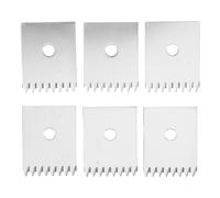 POPETPOP 6 Pièces Lame de Remplacement, Acier Inoxydable | Coupe Précise, Réduit les Déchirures, Fonctionnement Fluide, Compatible pour Vignes et Raisins