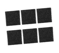 POPETPOP 6 Pièces Les déchets Peuvent filtrer Tampon de Filtre à litière Filtre pour Seau à Compost de Cuisine Tampon de Remplacement du Filtre filtres à Compost de Cuisine éponge Black