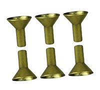 POPETPOP 6 pièces Lot de Supports Métalliques pour Cônes à Reflux Porte-brûleur Compact et Lisse Accessoires Maison pour Brûleurs d'Arômes Backflow Pratique et Partageable