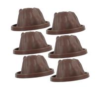 POPETPOP 6 pièces Modèle de Scientifique DIY avec Base Résistante pour Projet Scolaire Garçon Fille Educatif et Réaliste