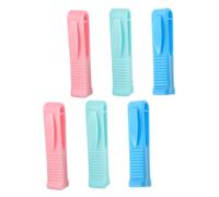 POPETPOP 6 pièces Ouvre-ampoules Plastique Lot pour Infirmières et Professionnels Médicaux Outil Sûr Rainures de Contrôle pour Flacons Verre et Ampoules Usage Polyvalent à Domicile et