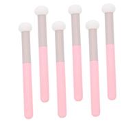 POPETPOP 6 pièces Pinceaux Correcteurs Éponge de Maquillage Brosse à Fond de Teint Forme de Champignon Applicateur Doux et Compact pour Visage Sans Trace pour Usage Sec et Humide