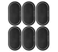 POPETPOP 6 Pièces Protection de Peau de Grosse Caisse Double Pédale,